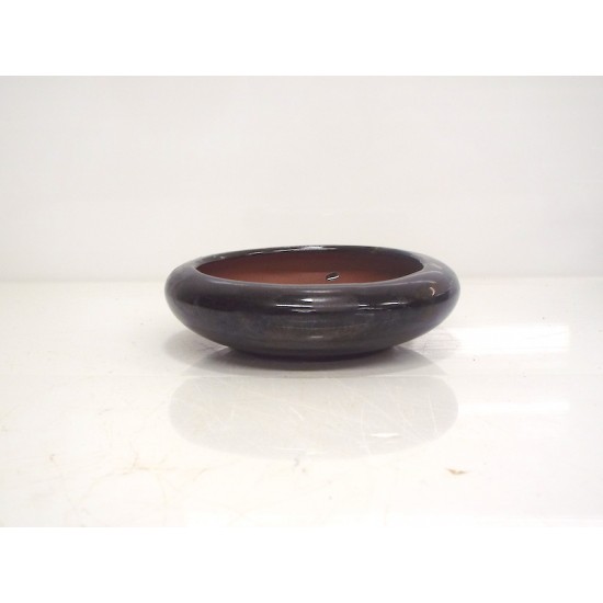 Green glazed round 